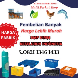 Ready Stock Keranjang Ayam Potong Plastik Rabbit Poultry Container 9006 Kecil Cod