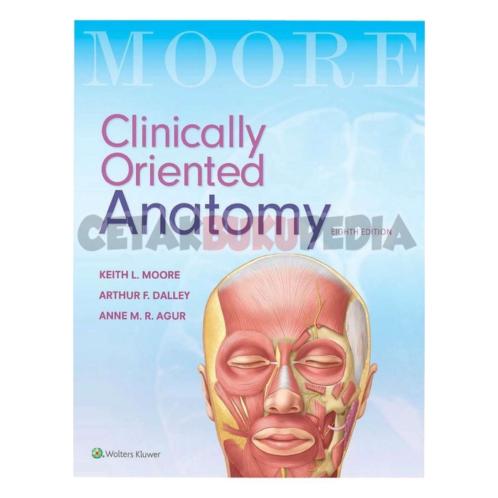 book Moore Clinically Oriented Anatomy softcover