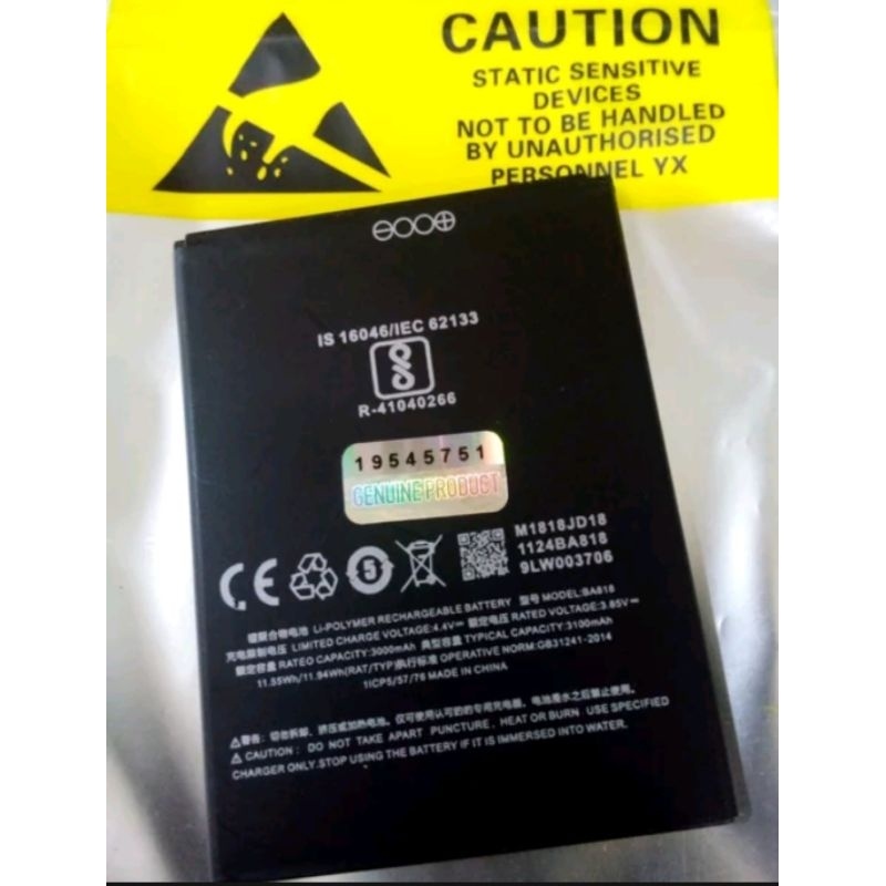 Meizu Ba818 Ba-818 Original 100% Genuine Batu Batre Battery Baterai Meizu C9 C9 Pro