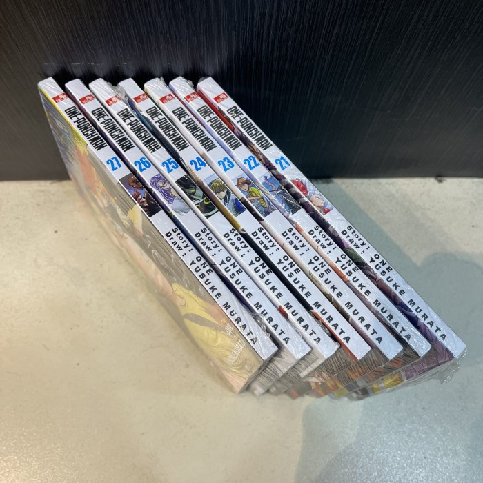 READY STOK KOMIK SET ONE PUNCH MAN 21 22 23 24 25 26 27 (21-27) BY ONE, YUSUKE MURATA READYY