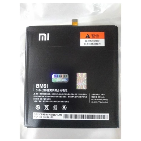 Bm61 Bm-61 Original 100 Genuine Battery Batre Baterai Mi Pad 2 Mipad 1