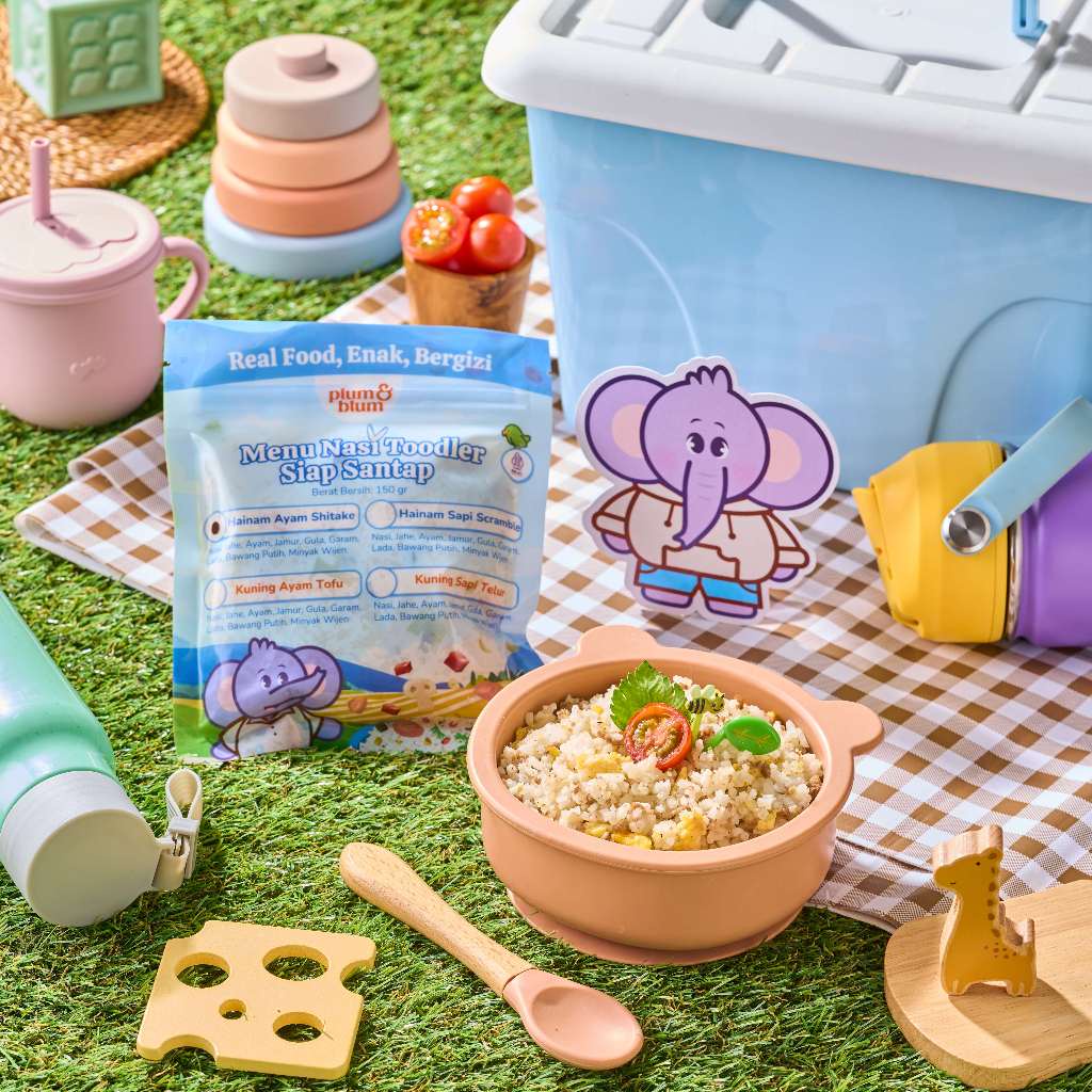 

Plum & Blum Paket Nasi Tim Hainam Siap Santap No MSG - 1 pouch