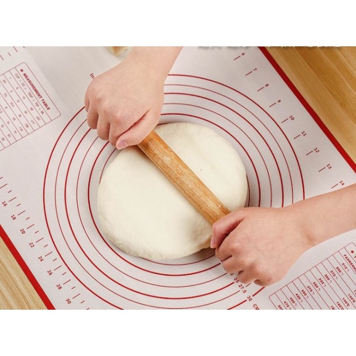 Alas Adonan Silikon Baking Mat Silicone Alas Adonan Kue Donat Pizza