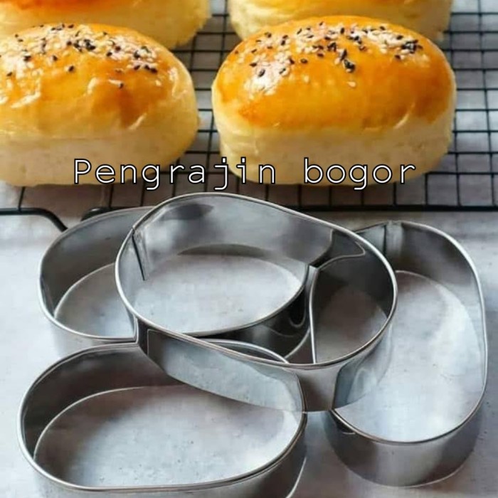 cetakan ring roti oval