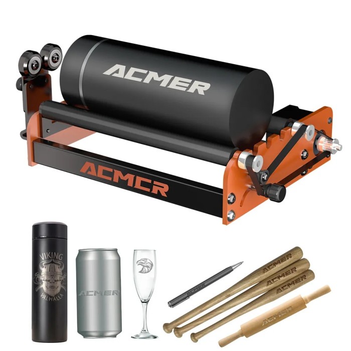 ACMER M2 Laser Rotary Roller Laser Engraver Module Y-axis Rotary