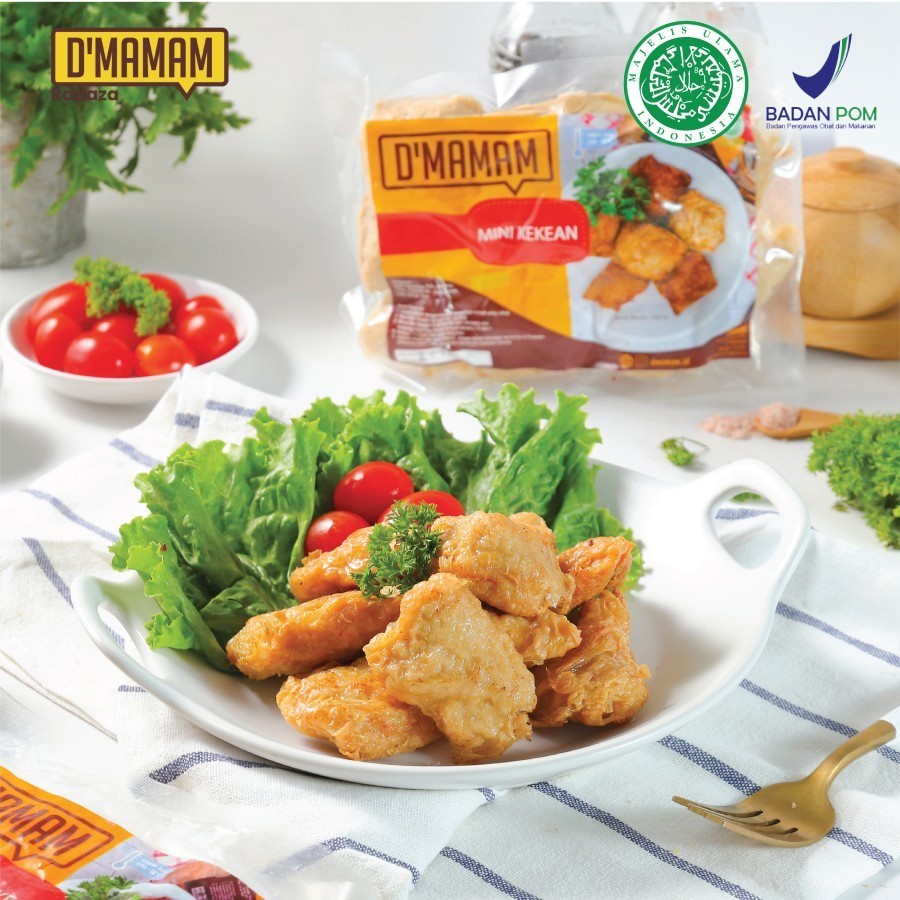 

D'MAMAM Mini KEKEAN NO MSG, HALAL, BPOM 250gr