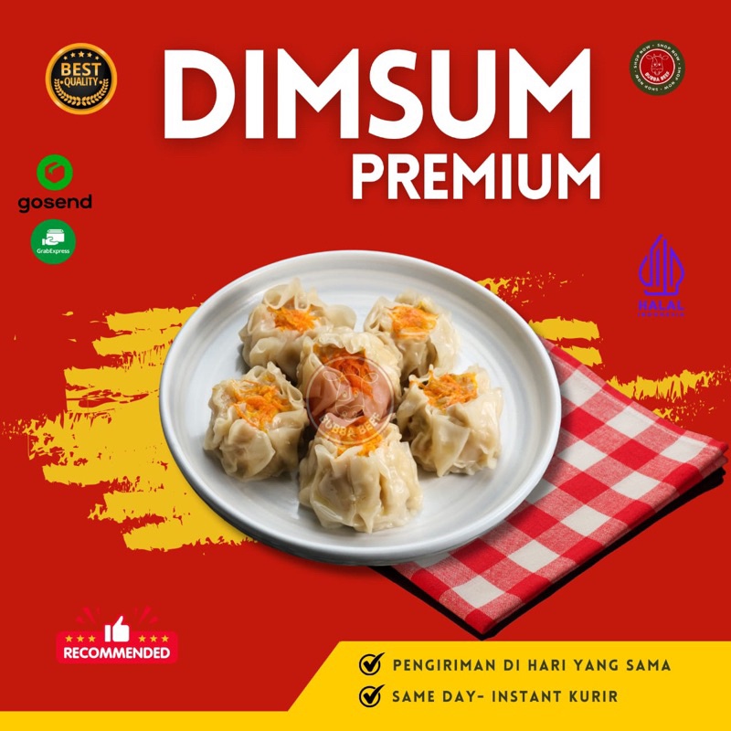 

Dimsum ala Imperial isi 25pcs Dimsum Premium Frozen Dimsum Siomay Frozen Food Cemilan Beku Dimsum