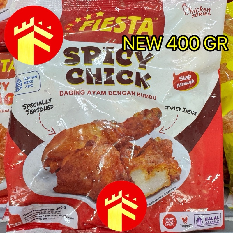 

FIESTA SPICY CHICK 500 GR DAGING AYAM DENGAN BUMBU PEDAS