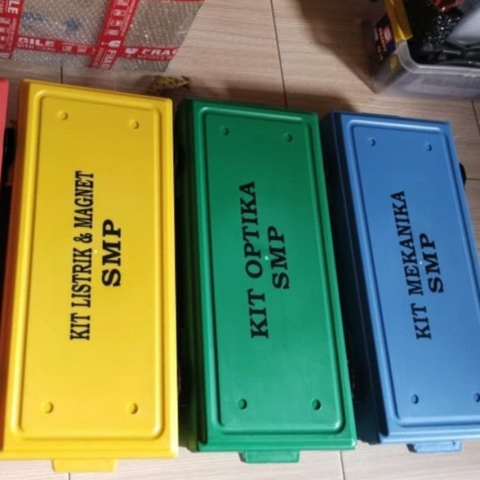 

TERBARU! kit fisika SMP 3 set // listrik magnet SMP, mekanika SMP, optik SMP