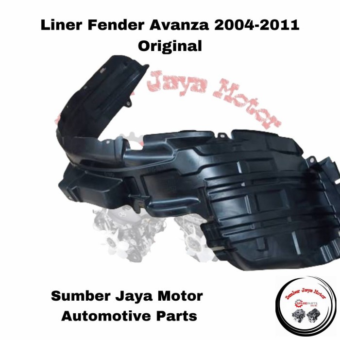 LINER FENDER AVANZA 2004-2011 ORIGINAL