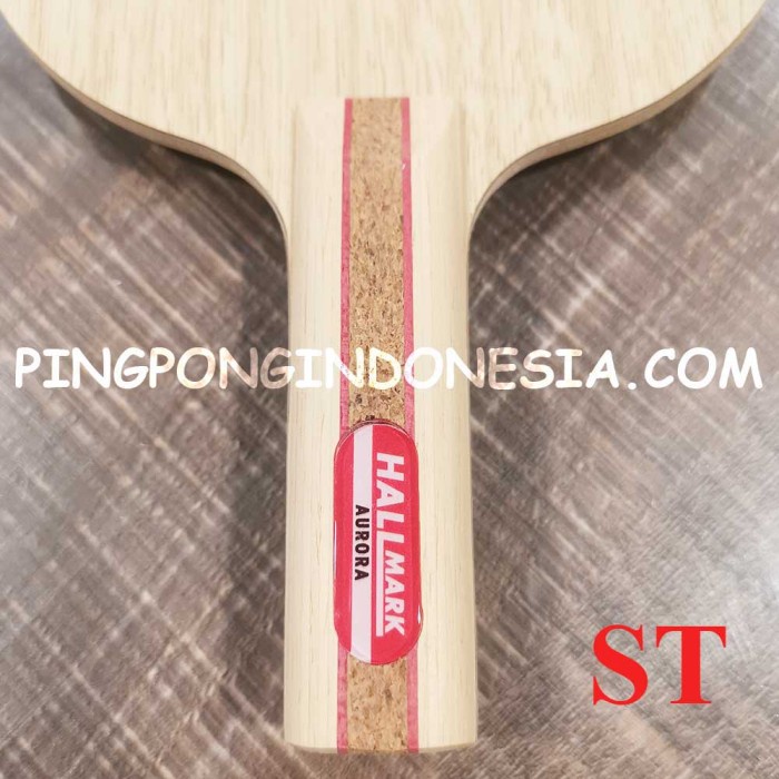 Termurah Hallmark Aurora - Kayu Pingpong Blade Tenis Meja Bet Bat Defensive All