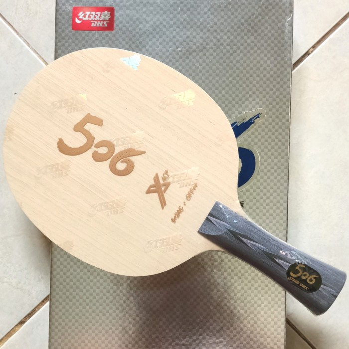 DHS 506X 40+ kayu pingpong ArylateCarbon
