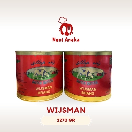 

WIJSMAN BUTTER - 2270 gr / MENTEGA WISMAN WYSMAN BUTER 2 Kg
