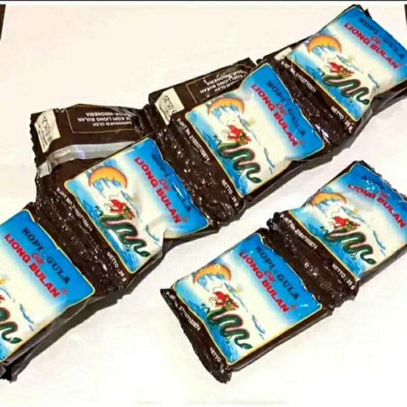 

Kopi liong Bulan Plus Gula @25gram kopi liong Bulan