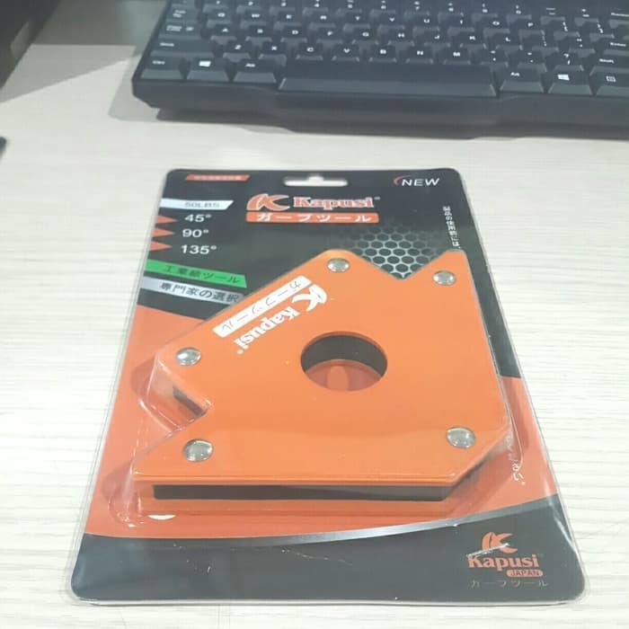 jayaMt- WIPRO Magnet Holder Arrow Magnetic Siku Magnet Untuk Las 4 Inch