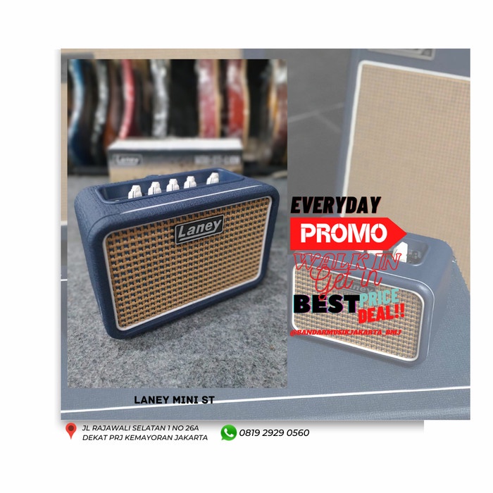 LANEY MINI-STB-LION 6W 2X3 BLUETOOTH GUITAR COMBO ,BMJ