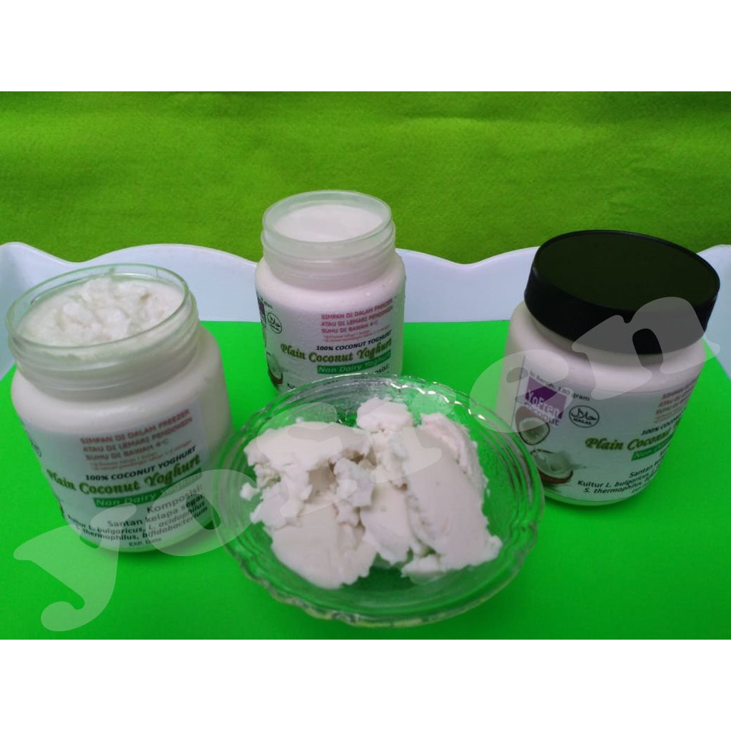 

PLAIN COCONUT YOGHURT (180 gram)
