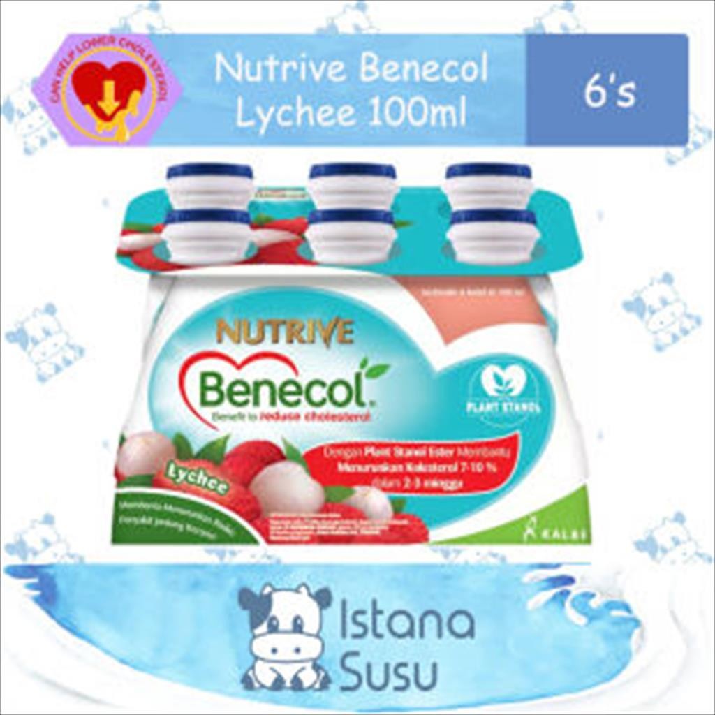 

Nutrive Benecol Lychee 6 pcs x 100ml
