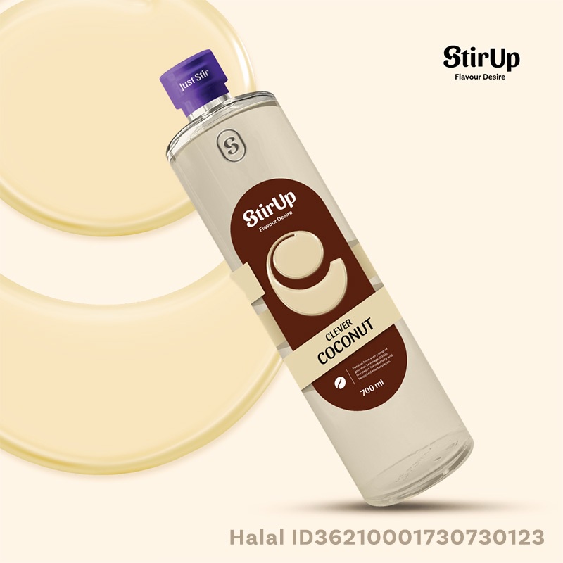 

STIR UP SYRUP FLAVOUR DESIRE 700ML / STIR UP SIRUP 700 ML GOURMET SYRUP CLASSIC BOTOL KACA