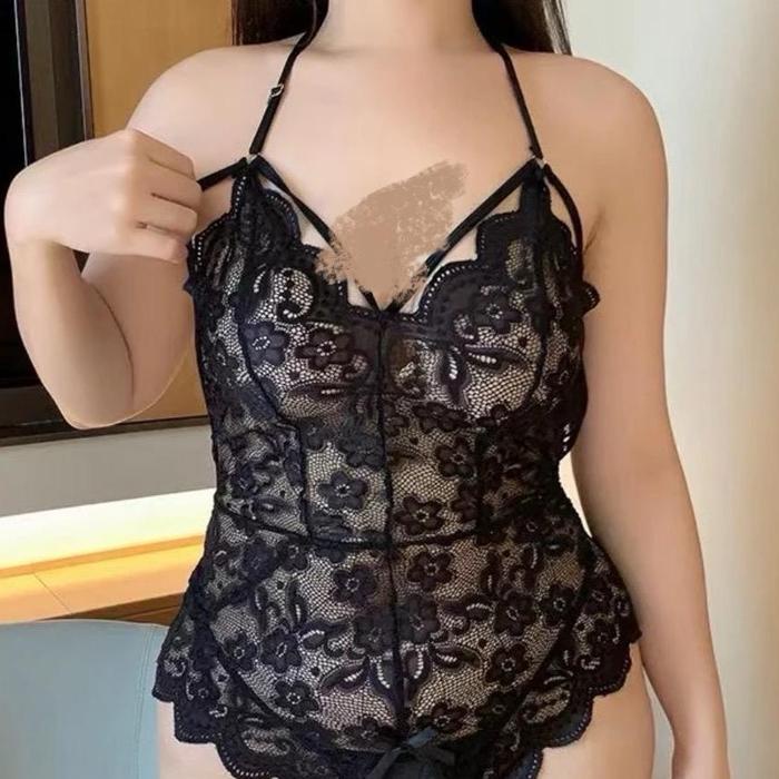 SALE PROMO LP349 LINGERIE AURORA TANPA PITA BAWAHAN TERBUKA DASTER MALAM READYY