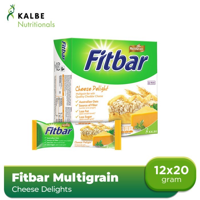 

Fitbar Cheese Delight 12X20Gr Multigrain - Isi 2 Box