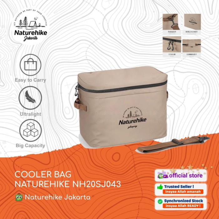 COOLER BAG NATUREHIKE NH20SJ043 TAS / BOX PENDINGIN MAKANAN MINUMAN