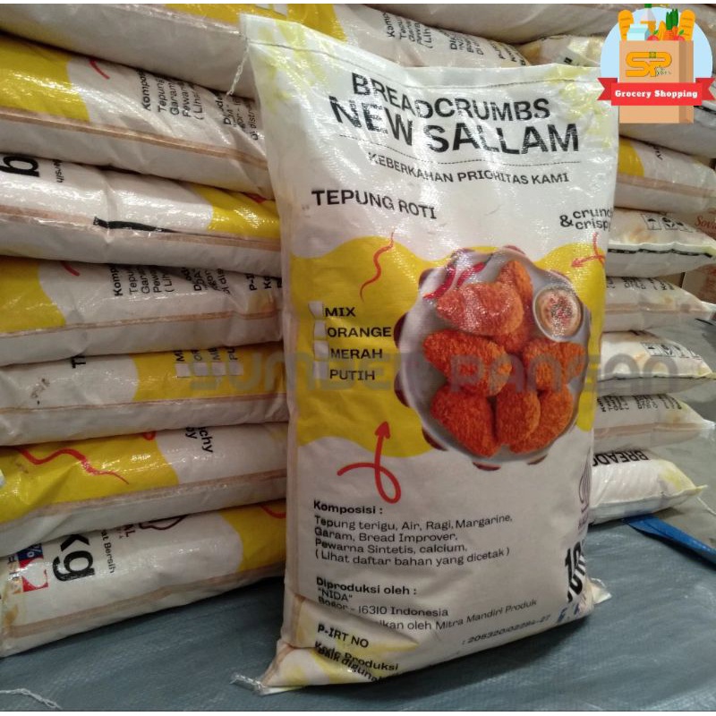 

Tepung Roti mix 10 kg Laminasi Merk New Sallam