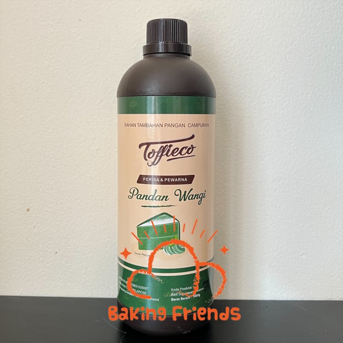 

Toffieco Pasta Pandan Wangi 1 KG/Perisa Perasa Pewarna Pandan Wangi
