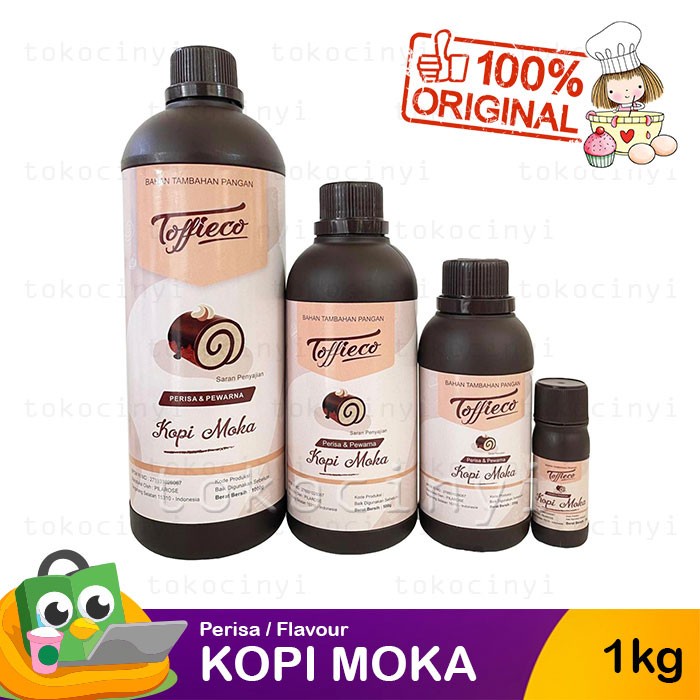 

Toffieco Pasta Perisa dan pewarna - Kopi Moka / Coffee Mocca 1 kg