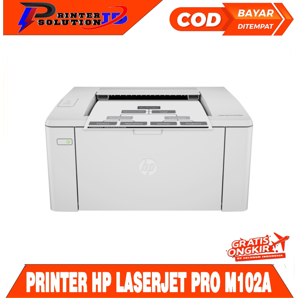 Printer HP LaserJet Pro M102a