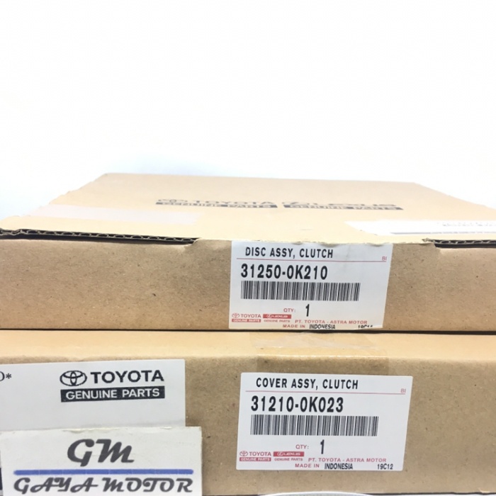 Limited Kopling Set Toyota Innova Diesel - Fortuner Diesel - Hilux Asli Astra