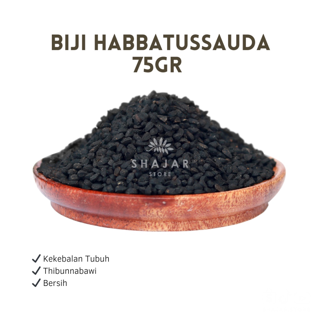 

Biji Habbatussauda 75gr / Thibunnabawi / Bahan JSR grade A
