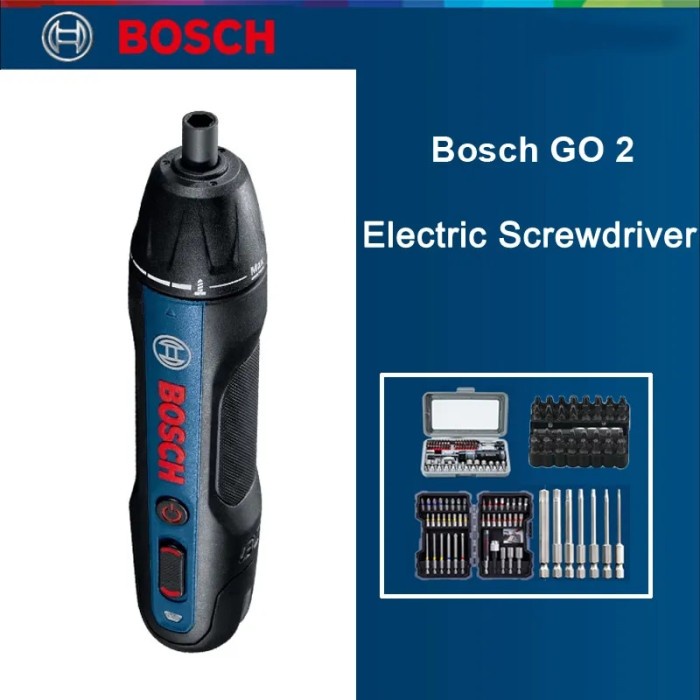 Bosch GO 2 Cordless Electric Screwdriver Professional Smart