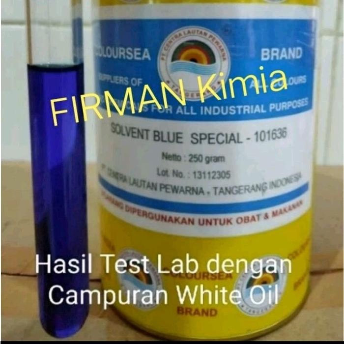 

Pewarna Minyak Biru/Solvent Blue Special-101636 Merek Coloursea 250Gr Best Seller
