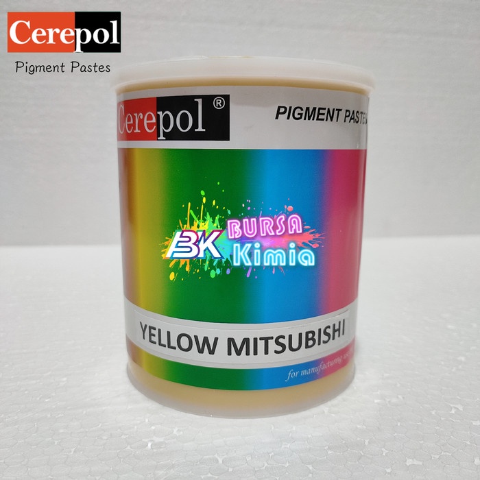 

Cerepol Yellow Mitsubishi Pigment Pasta Cair/Pewarna Resin/Fiberglass Best Seller