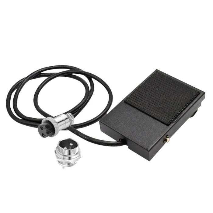 Tig Torch Burner Spot Welding Metal Foot Pedal Switch Connector