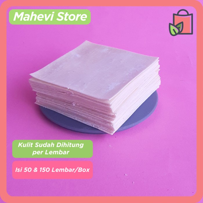 

Ready" Kulit Pangsit Rebus/Goreng Premium By Mahevi Store