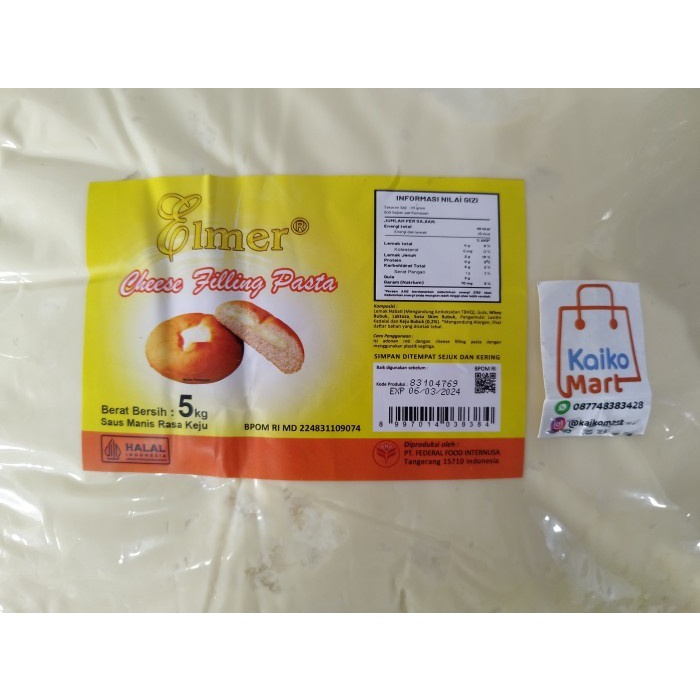

Ready" Elmer Cheese Filling Pasta Repack