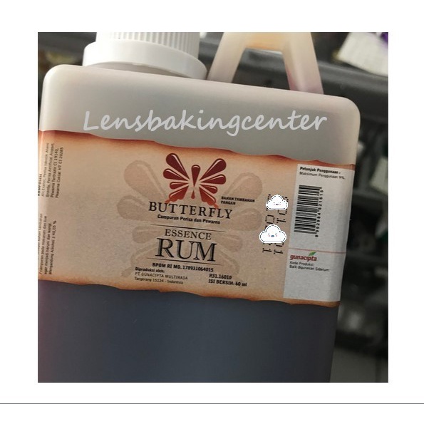 

Ready" Essence Rum Butterfly 1Kg Koepoe Koepoe 1 Kg Perisa Kupu Jamaica 1L