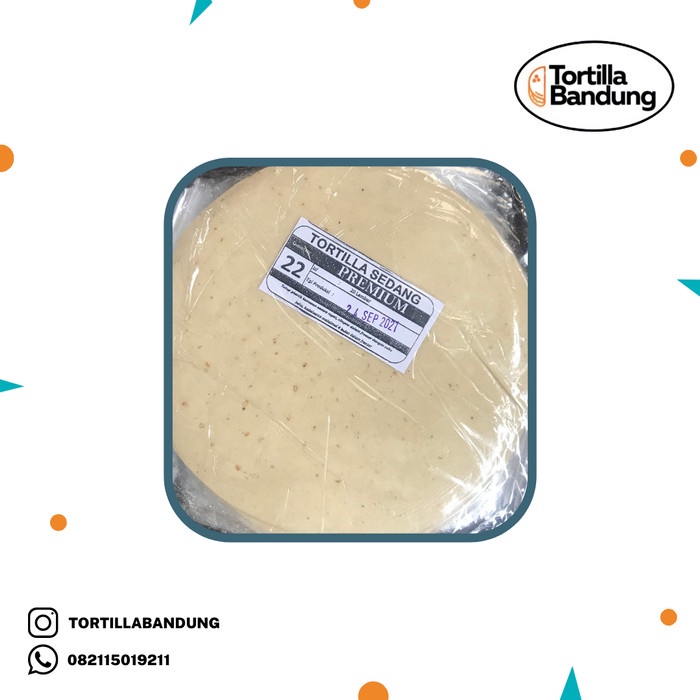 

Ready" Tortilla Oke Sedang 22 Cm 20 Lembar