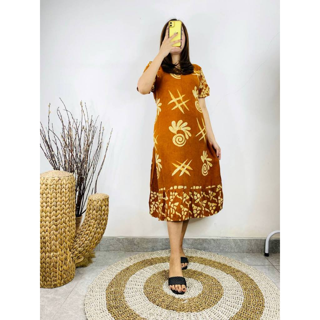 New Batik Benang Raja Daster Payung Cap Ready