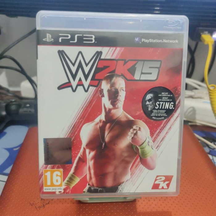 bd PS3 kaset game WWE 2K15 / 2015 / W2K15