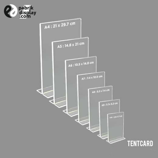 

BARANG TERLARIS Akrilik Display Brosur/ Akrilik display price / Akrilik tent card