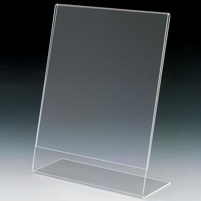 

BARANG TERLARIS Akrilik Slant Display Stand Brosur