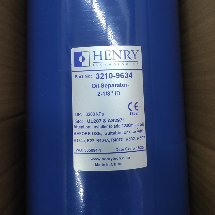 

Oil Separator 2 1/8 Henry Promo