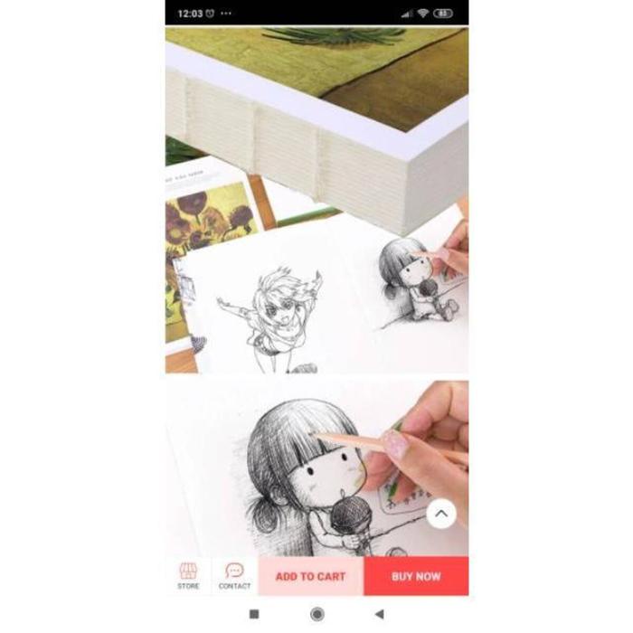 

520 Sketch Book B5 Vincent Van Gogh Terbaru