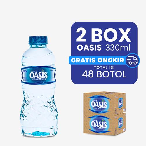 

2 Box Oasis Botol 330Ml (Isi 48 Botol) Water Promo