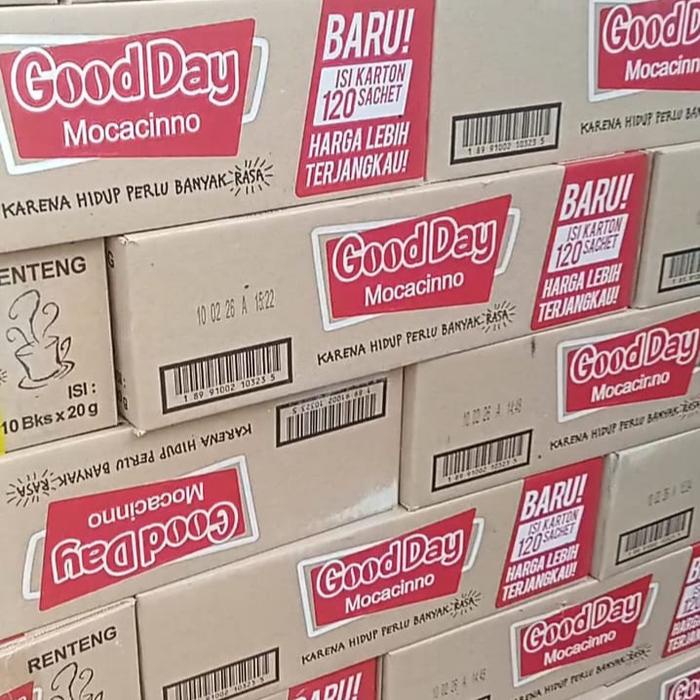 

[Kdz]Kopi Goodday Mocacino Merah 1 Dus Isi 12 Renceng Coffee Terbaru