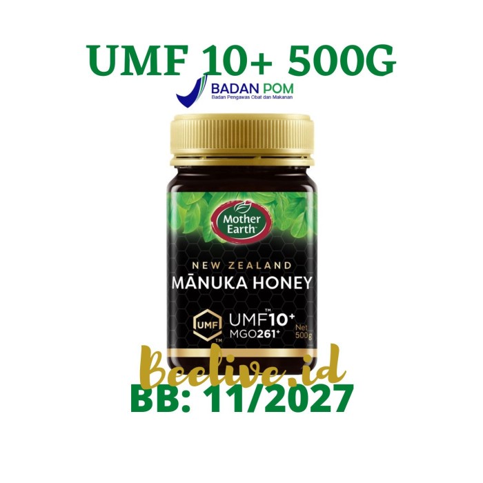 

BARANG TERLARIS Madu Mother Earth Manuka Honey UMF 10+ 500 gr