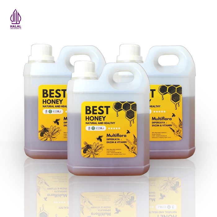 

BARANG TERLARIS Madu Asli Paket Bundling 3kg Madu Multiflora Original